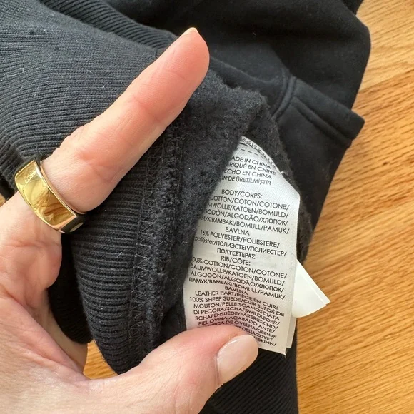 Ralph Lauren suede fringe hoodie - Picture 6 of 6